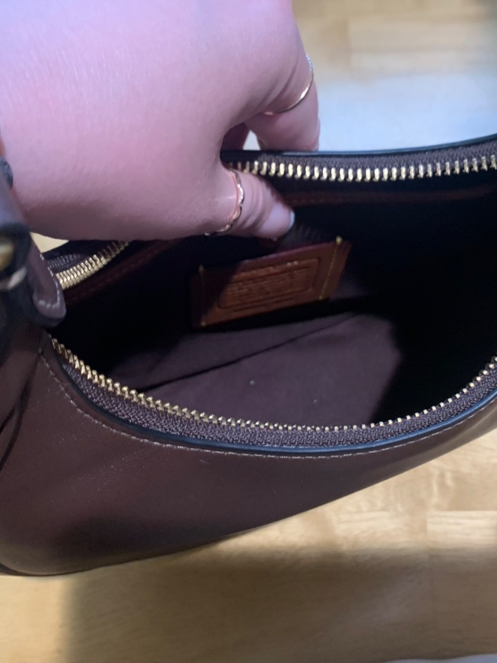 Coach Jonie 22 in Maple - Picture 7 of 10